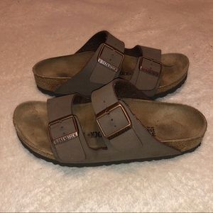 Birkenstock Arizona Sandals in Mocha (size EU39)